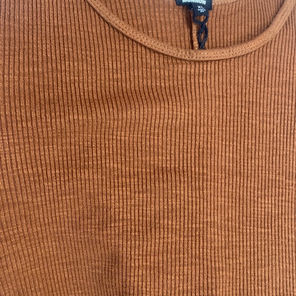 (A53) MONROW Supersoft Rib Tank Dress in Caramel, Color: Caramel, Size XL, NWT - Picture 14 of 16